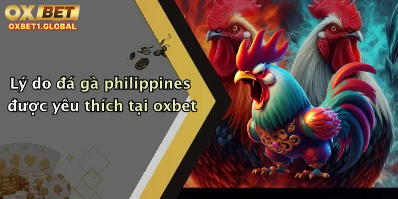 Đá Gà Philippines: Đặt Cược Hấp Dẫn, Thưởng Lớn Tại Oxbet Ngay Hôm Nay 1 Lý do đá gà philippines được yêu thích tại oxbet